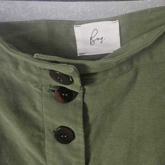 Bug Clothing Magda Pants - Ivy green cotton - Picture 3 of 6